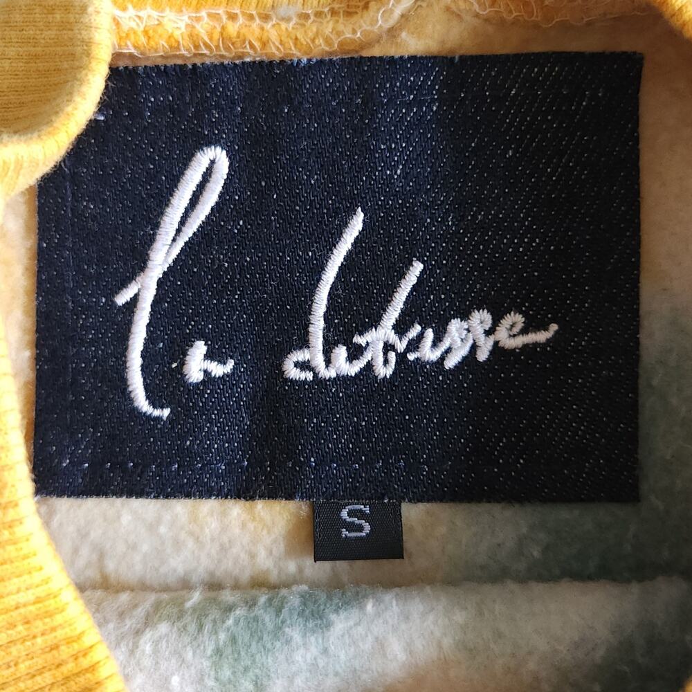 LA DETRESSE Tropicali Sleeveless Pullover tie dye psychedelic sweatshirt S NEW - Picture 4 of 6